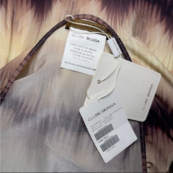 𝅺Clube Bossa Resort Wear Swim Women’s Low Back Beach Dress Coverup Medium NWT - Picture 7 of 9